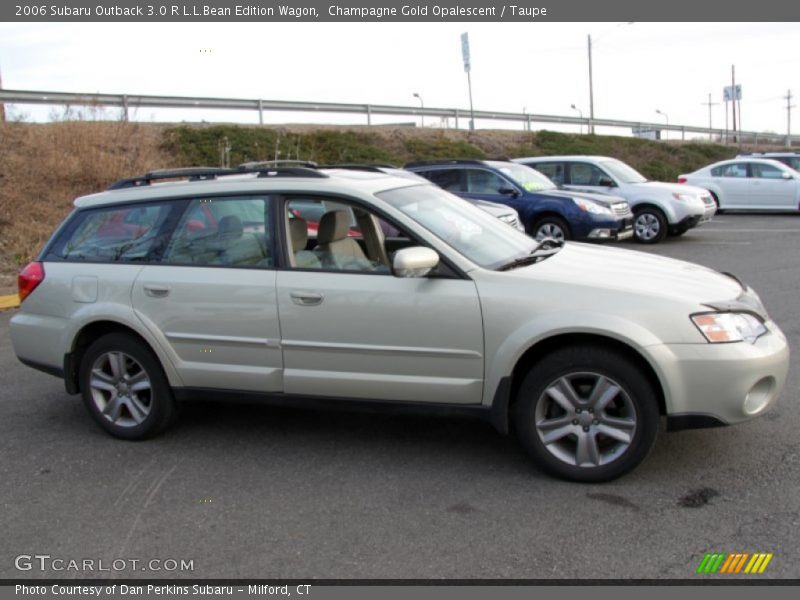 Champagne Gold Opalescent / Taupe 2006 Subaru Outback 3.0 R L.L.Bean Edition Wagon