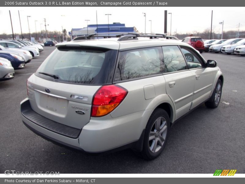 Champagne Gold Opalescent / Taupe 2006 Subaru Outback 3.0 R L.L.Bean Edition Wagon