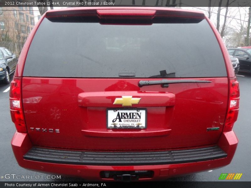 Crystal Red Tintcoat / Ebony 2012 Chevrolet Tahoe LS 4x4