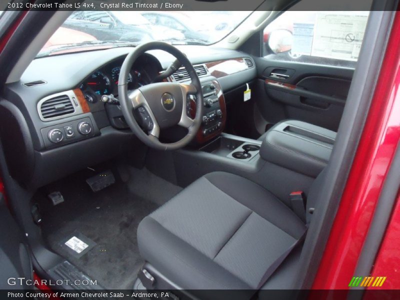 Crystal Red Tintcoat / Ebony 2012 Chevrolet Tahoe LS 4x4