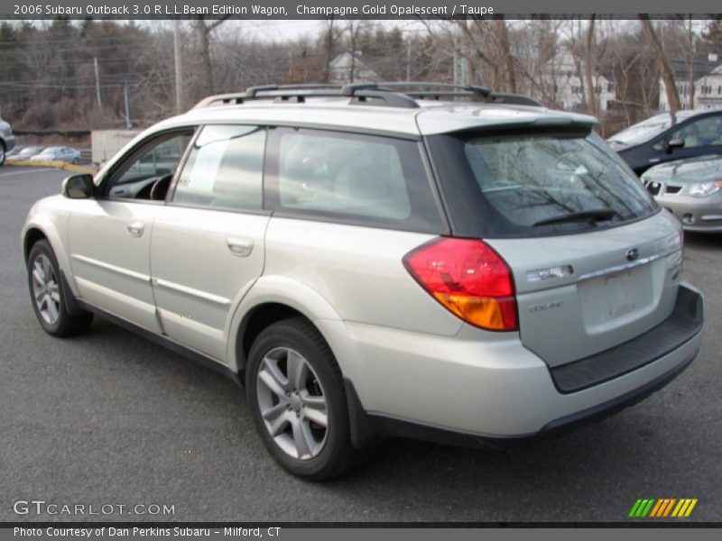 Champagne Gold Opalescent / Taupe 2006 Subaru Outback 3.0 R L.L.Bean Edition Wagon