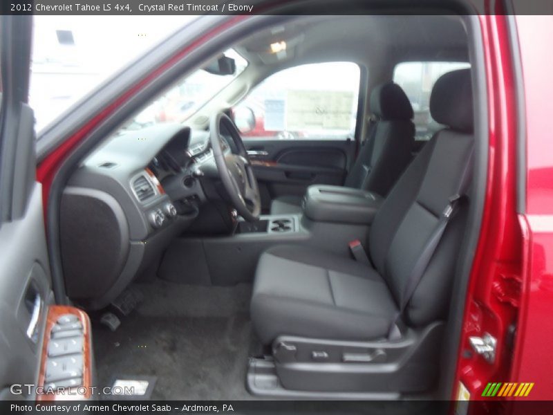 Crystal Red Tintcoat / Ebony 2012 Chevrolet Tahoe LS 4x4