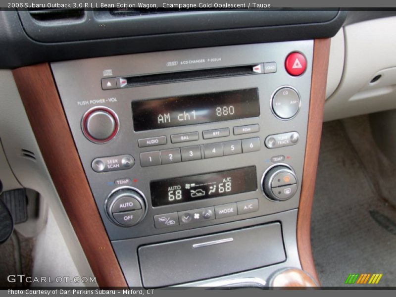 Champagne Gold Opalescent / Taupe 2006 Subaru Outback 3.0 R L.L.Bean Edition Wagon