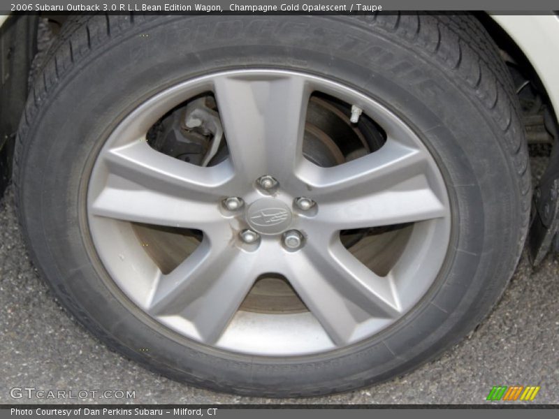 Champagne Gold Opalescent / Taupe 2006 Subaru Outback 3.0 R L.L.Bean Edition Wagon