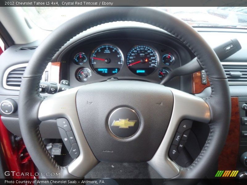 Crystal Red Tintcoat / Ebony 2012 Chevrolet Tahoe LS 4x4