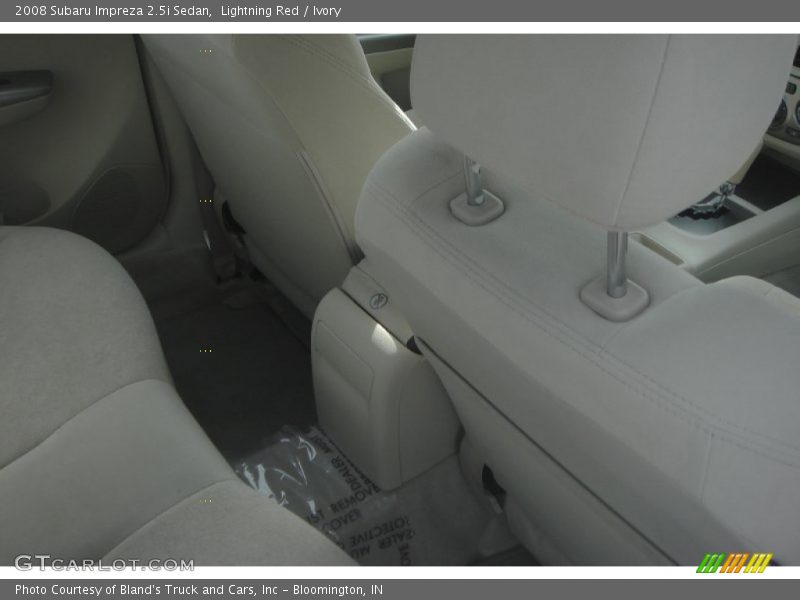 Lightning Red / Ivory 2008 Subaru Impreza 2.5i Sedan