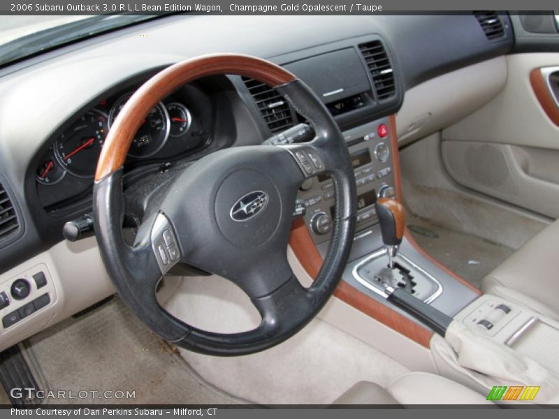Champagne Gold Opalescent / Taupe 2006 Subaru Outback 3.0 R L.L.Bean Edition Wagon