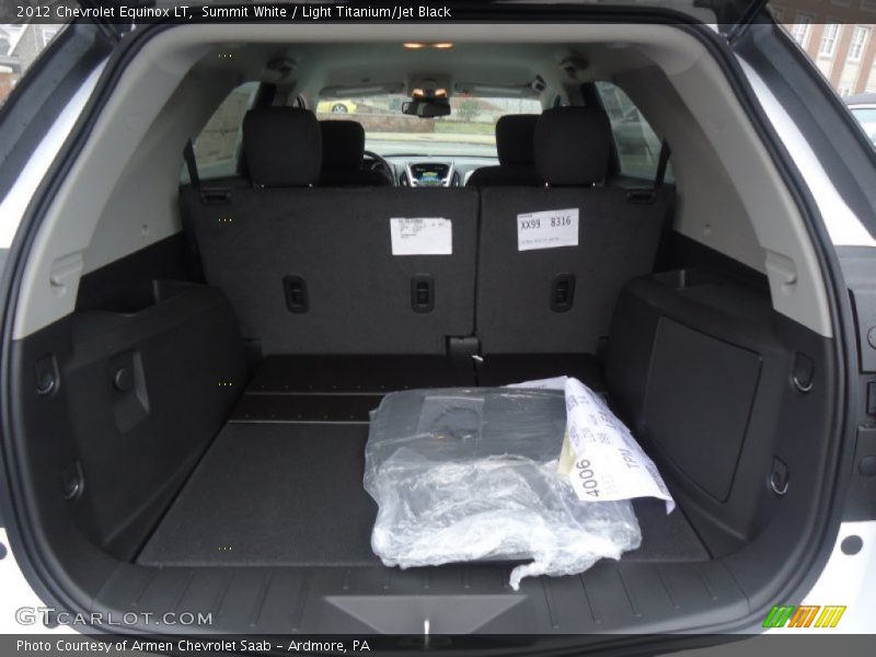 Summit White / Light Titanium/Jet Black 2012 Chevrolet Equinox LT