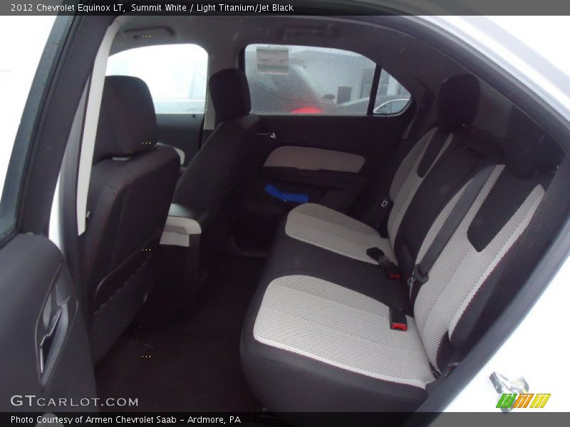 Summit White / Light Titanium/Jet Black 2012 Chevrolet Equinox LT