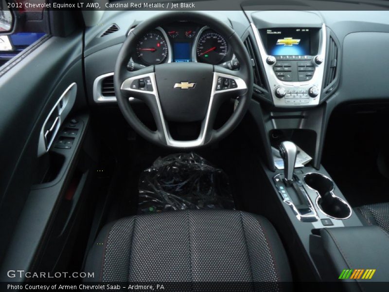 Cardinal Red Metallic / Jet Black 2012 Chevrolet Equinox LT AWD