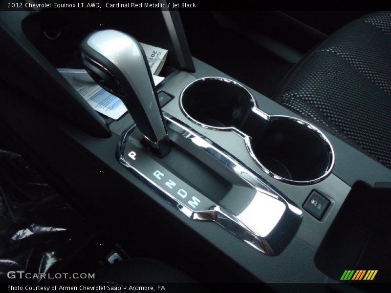 Cardinal Red Metallic / Jet Black 2012 Chevrolet Equinox LT AWD