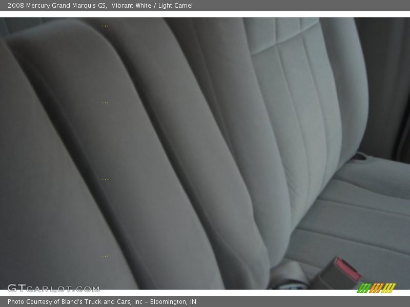 Vibrant White / Light Camel 2008 Mercury Grand Marquis GS