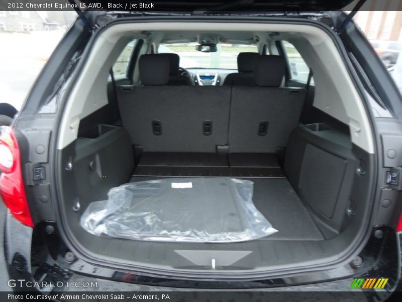 Black / Jet Black 2012 Chevrolet Equinox LS AWD