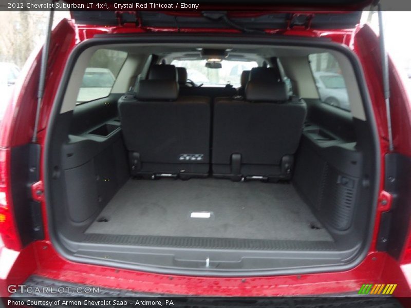 Crystal Red Tintcoat / Ebony 2012 Chevrolet Suburban LT 4x4