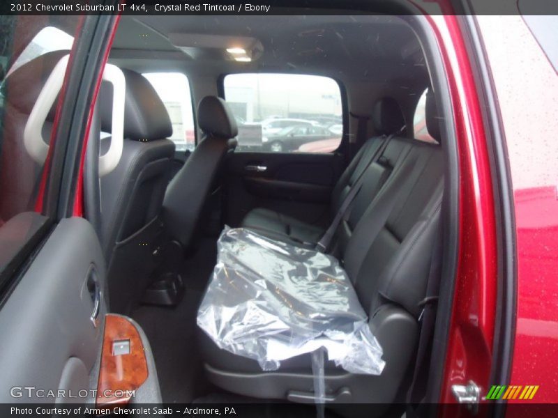 Crystal Red Tintcoat / Ebony 2012 Chevrolet Suburban LT 4x4