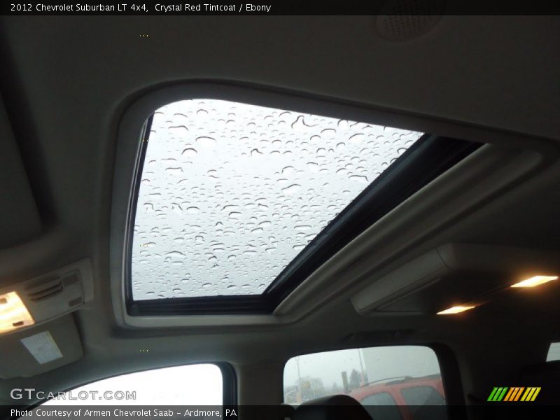 Crystal Red Tintcoat / Ebony 2012 Chevrolet Suburban LT 4x4