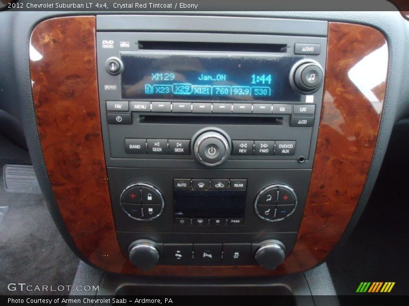 Crystal Red Tintcoat / Ebony 2012 Chevrolet Suburban LT 4x4