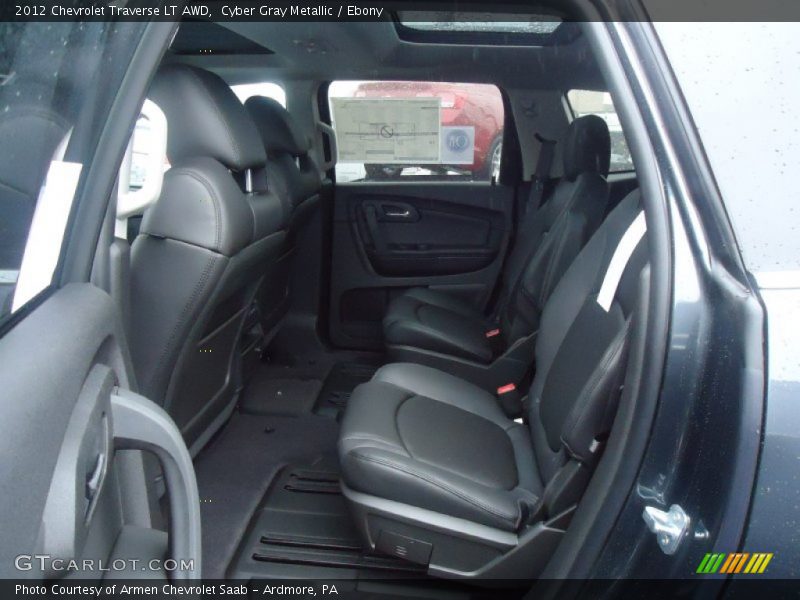 Rear Seat of 2012 Traverse LT AWD