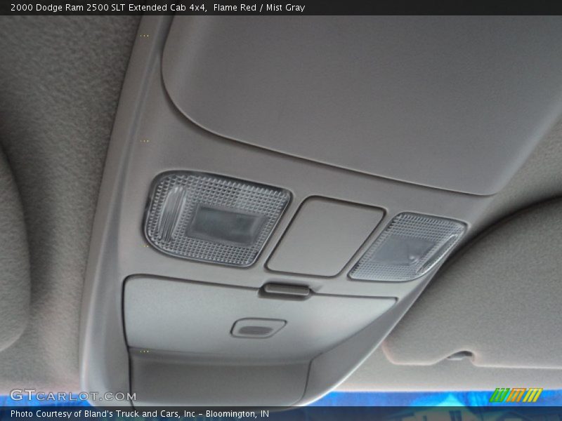 Flame Red / Mist Gray 2000 Dodge Ram 2500 SLT Extended Cab 4x4