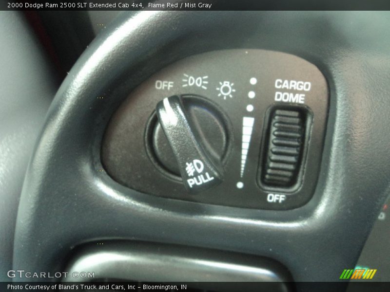 Flame Red / Mist Gray 2000 Dodge Ram 2500 SLT Extended Cab 4x4