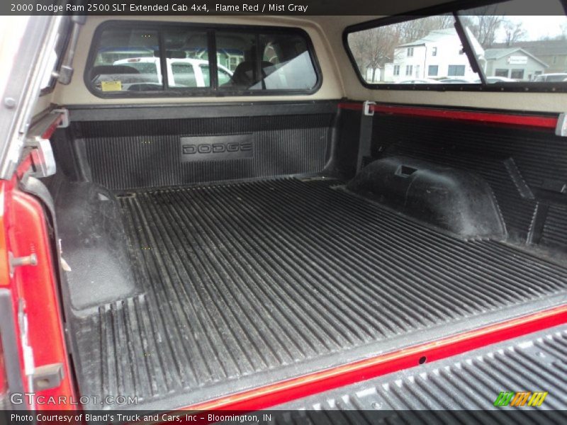 Flame Red / Mist Gray 2000 Dodge Ram 2500 SLT Extended Cab 4x4