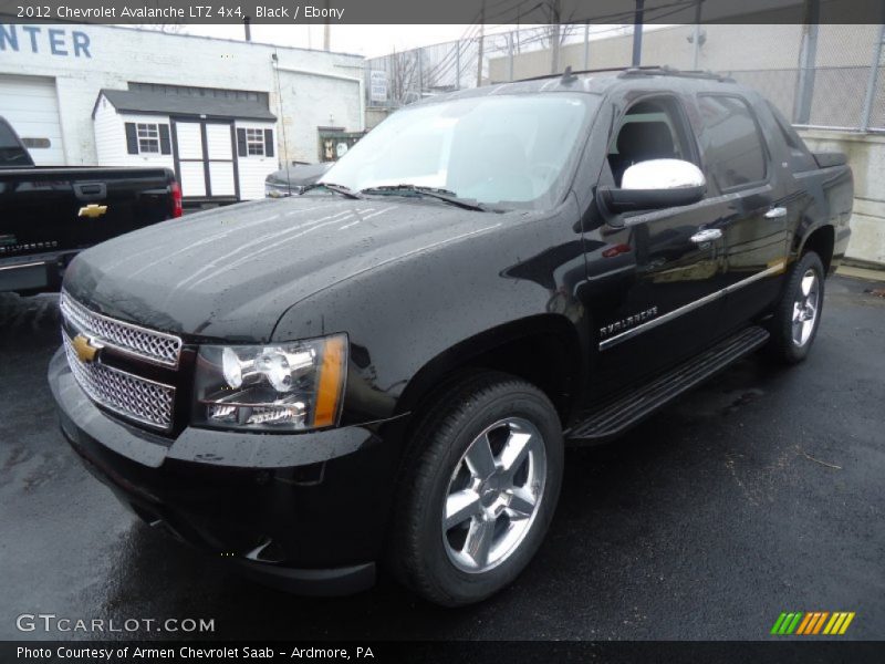 Black / Ebony 2012 Chevrolet Avalanche LTZ 4x4