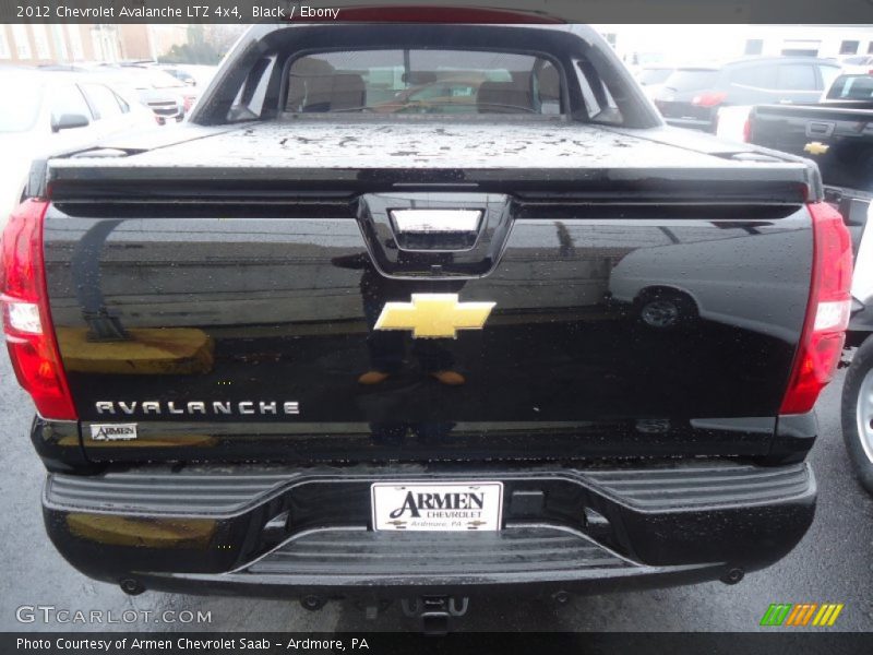 Black / Ebony 2012 Chevrolet Avalanche LTZ 4x4