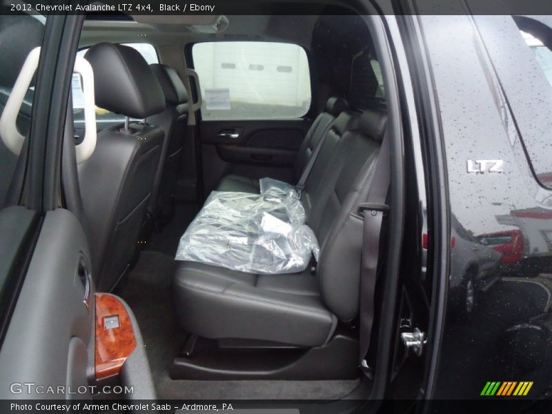 Black / Ebony 2012 Chevrolet Avalanche LTZ 4x4