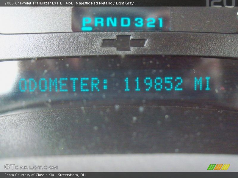 Majestic Red Metallic / Light Gray 2005 Chevrolet TrailBlazer EXT LT 4x4