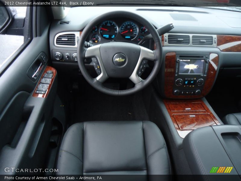 Black / Ebony 2012 Chevrolet Avalanche LTZ 4x4