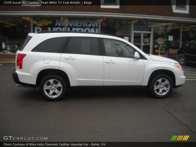 Pearl White Tri Coat Metallic / Beige 2008 Suzuki XL7 Luxury