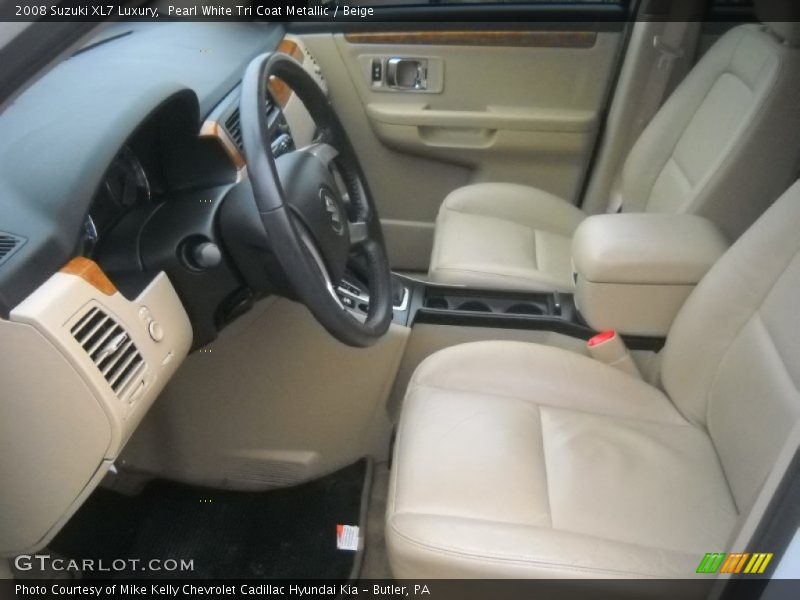 Pearl White Tri Coat Metallic / Beige 2008 Suzuki XL7 Luxury