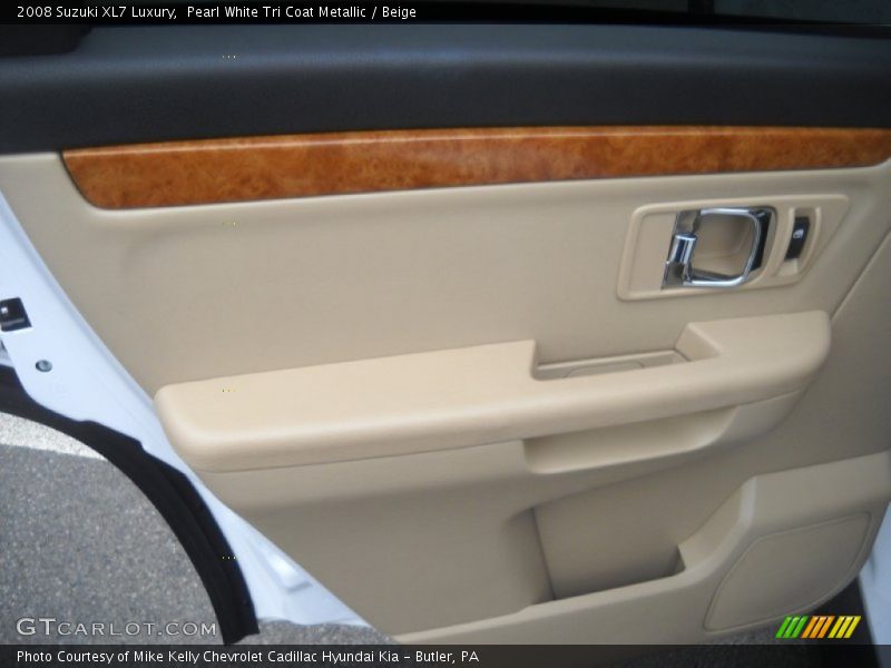 Pearl White Tri Coat Metallic / Beige 2008 Suzuki XL7 Luxury
