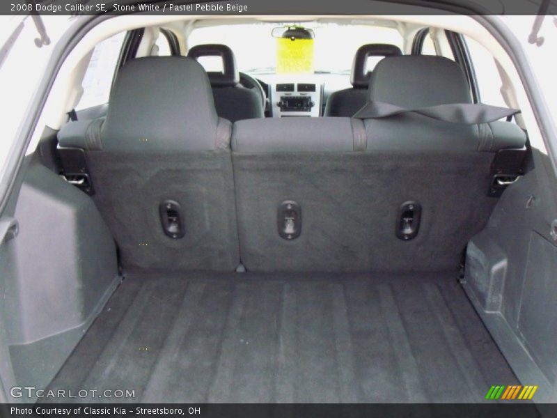 Stone White / Pastel Pebble Beige 2008 Dodge Caliber SE