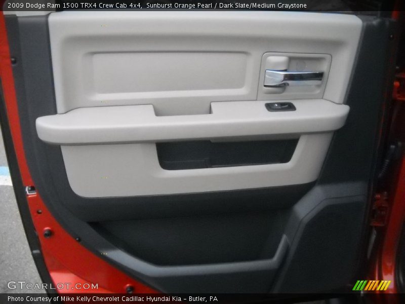 Sunburst Orange Pearl / Dark Slate/Medium Graystone 2009 Dodge Ram 1500 TRX4 Crew Cab 4x4