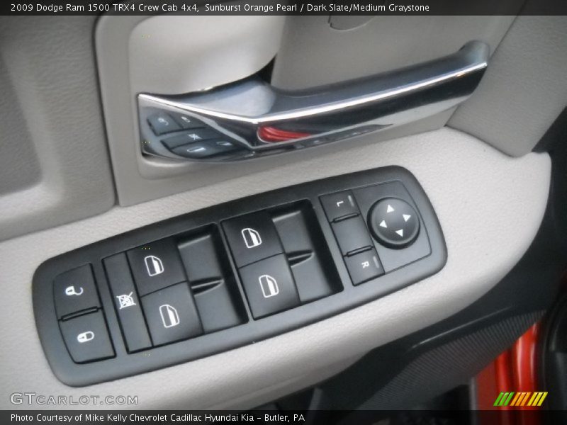 Sunburst Orange Pearl / Dark Slate/Medium Graystone 2009 Dodge Ram 1500 TRX4 Crew Cab 4x4