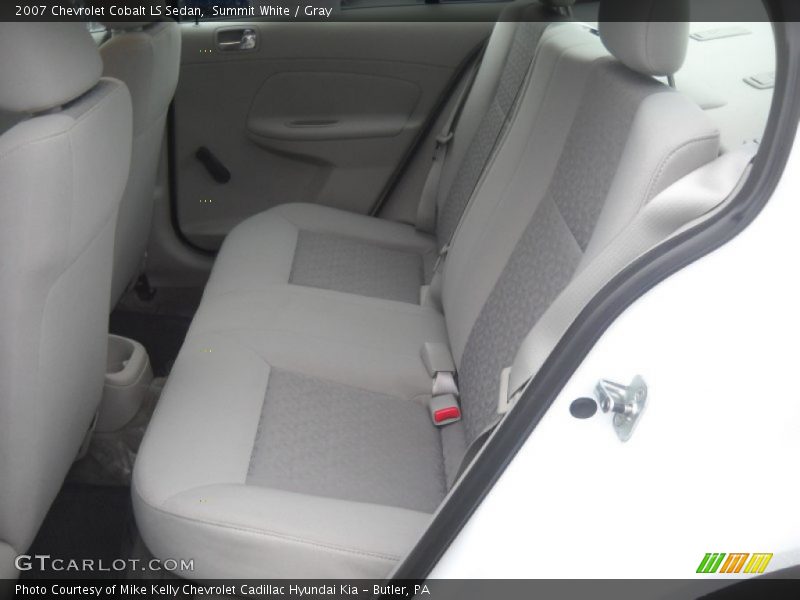 Summit White / Gray 2007 Chevrolet Cobalt LS Sedan