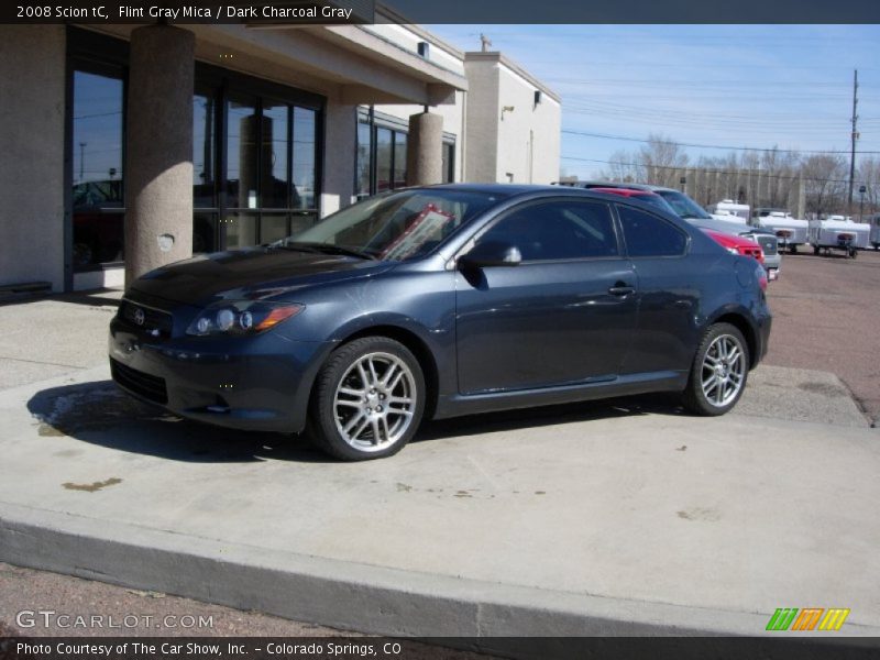 Flint Gray Mica / Dark Charcoal Gray 2008 Scion tC