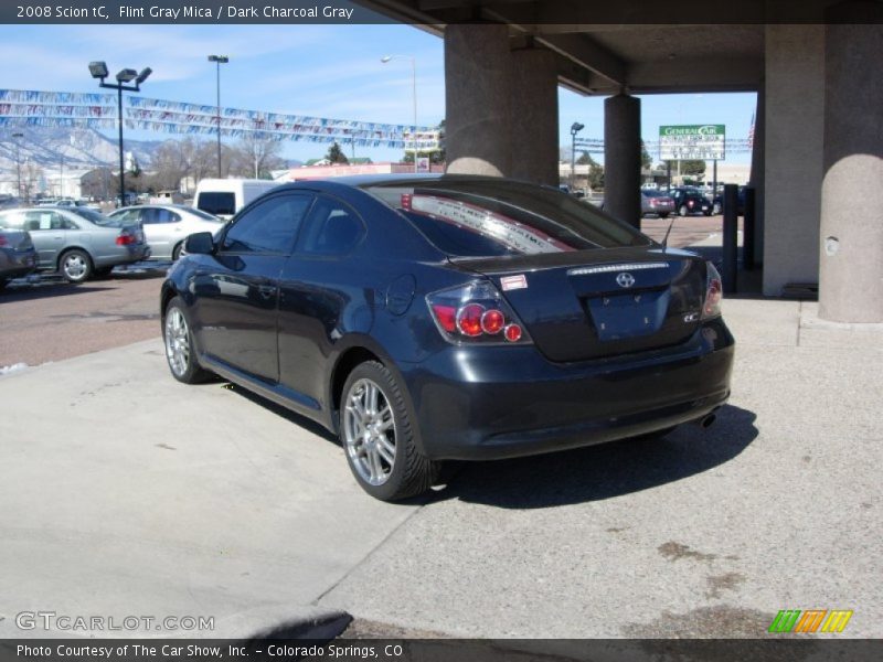 Flint Gray Mica / Dark Charcoal Gray 2008 Scion tC