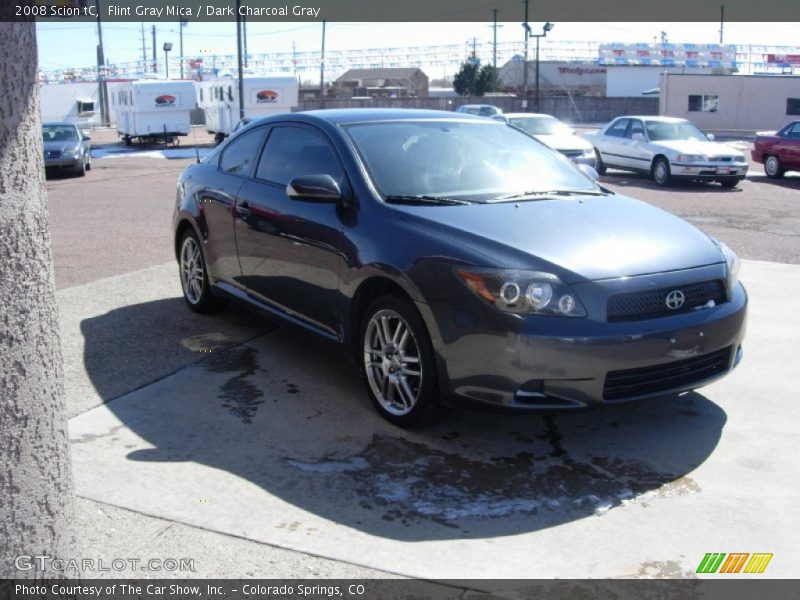 Flint Gray Mica / Dark Charcoal Gray 2008 Scion tC