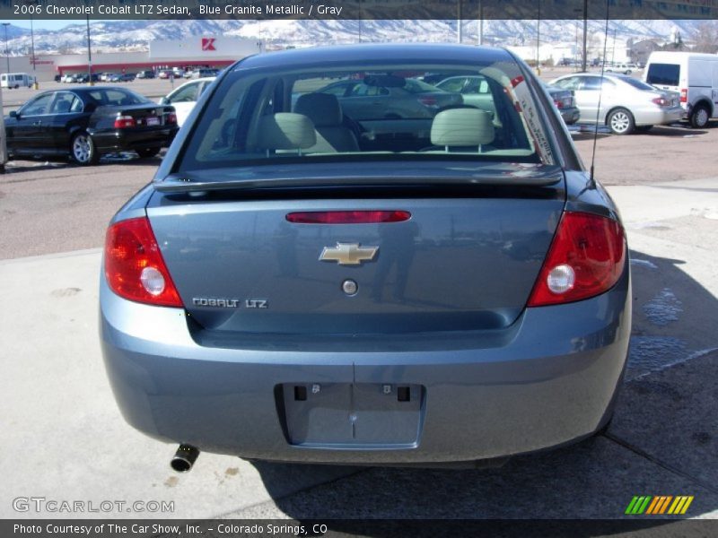 Blue Granite Metallic / Gray 2006 Chevrolet Cobalt LTZ Sedan