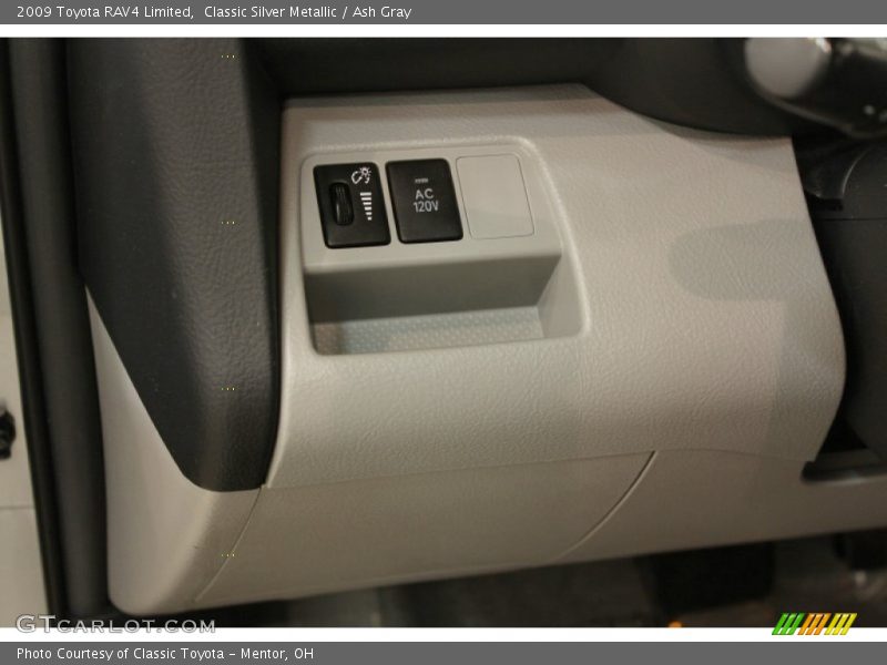 Classic Silver Metallic / Ash Gray 2009 Toyota RAV4 Limited