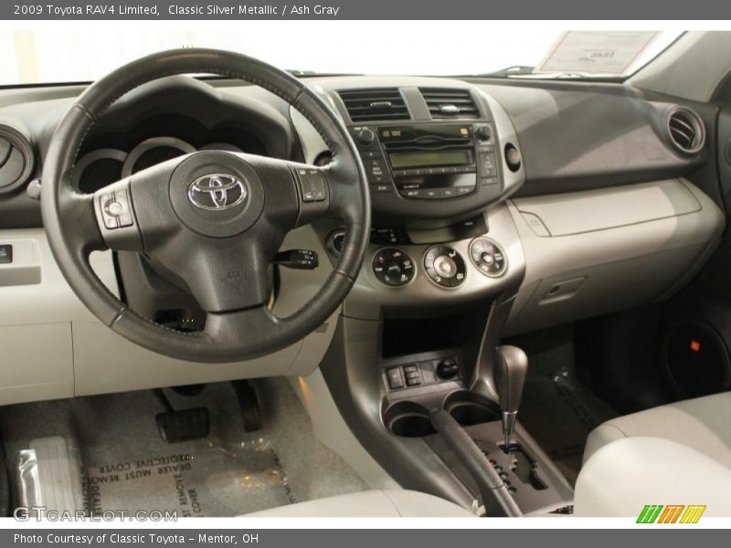 Dashboard of 2009 RAV4 Limited