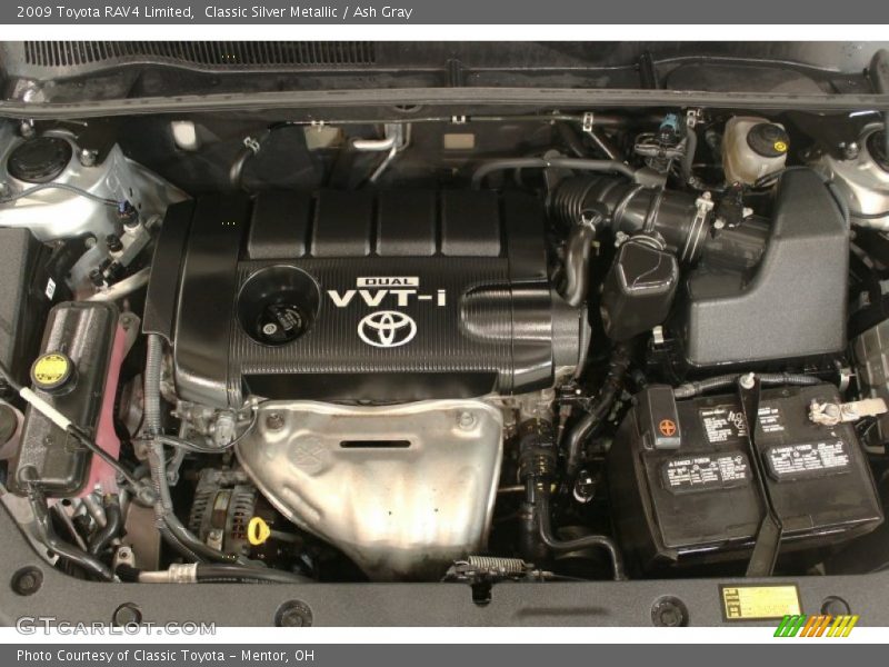  2009 RAV4 Limited Engine - 2.5 Liter DOHC 16-Valve Dual VVT-i 4 Cylinder