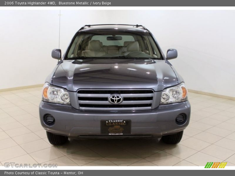 Bluestone Metallic / Ivory Beige 2006 Toyota Highlander 4WD