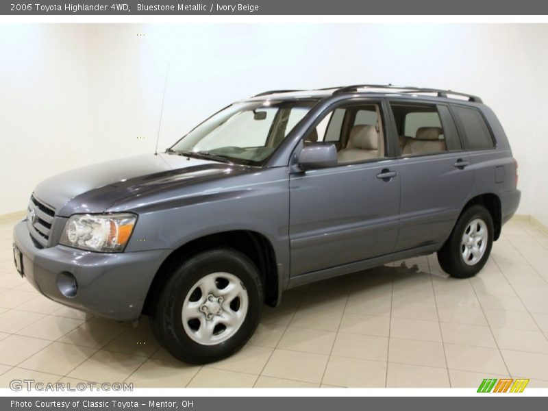 Bluestone Metallic / Ivory Beige 2006 Toyota Highlander 4WD