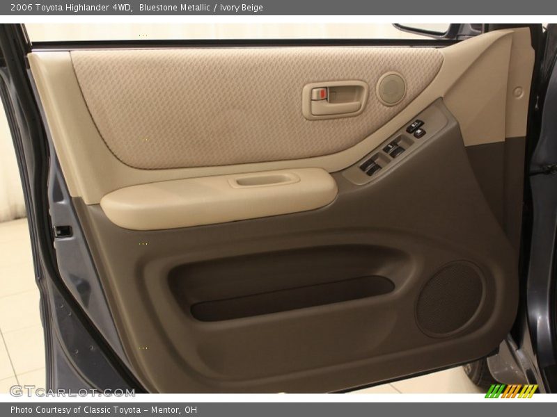 Bluestone Metallic / Ivory Beige 2006 Toyota Highlander 4WD