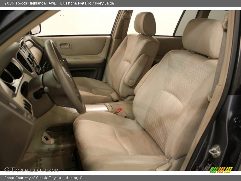 Bluestone Metallic / Ivory Beige 2006 Toyota Highlander 4WD