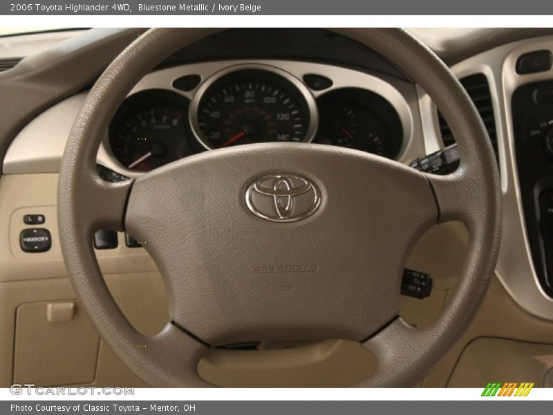 Bluestone Metallic / Ivory Beige 2006 Toyota Highlander 4WD