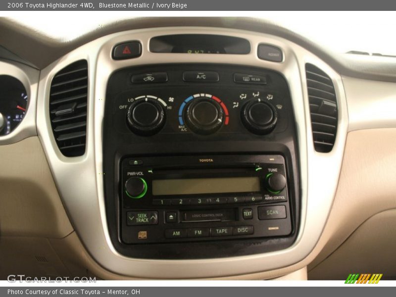 Bluestone Metallic / Ivory Beige 2006 Toyota Highlander 4WD